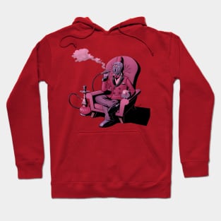 Creature smoking a shisha Hoodie